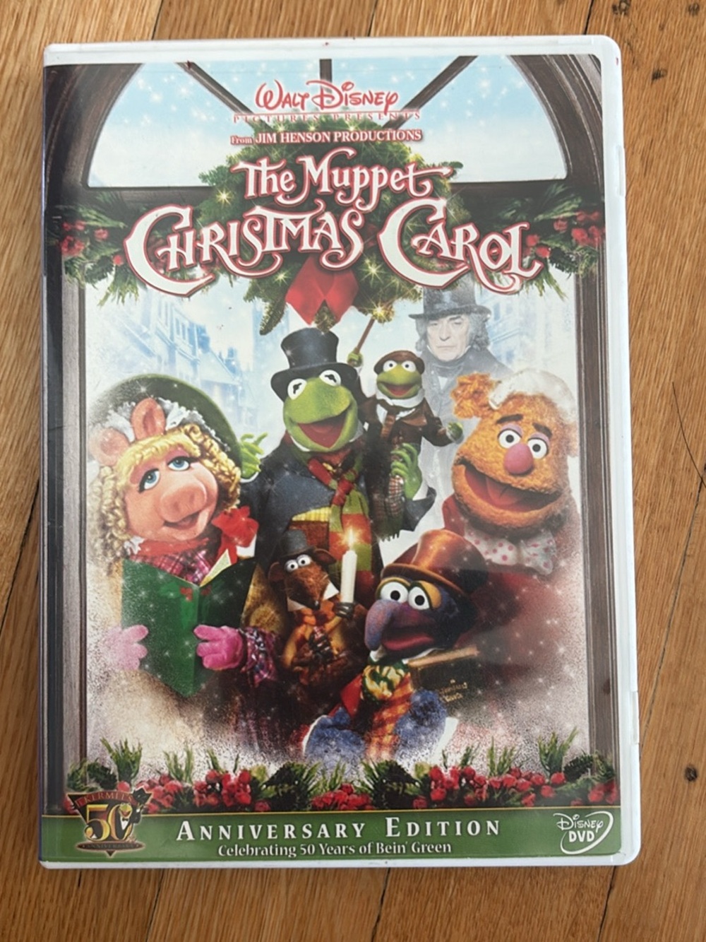 Disney The Muppet Christmas Carol DVD – Red, Green, Blue Accents